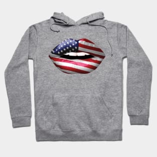 Patriotic Lips Hoodie